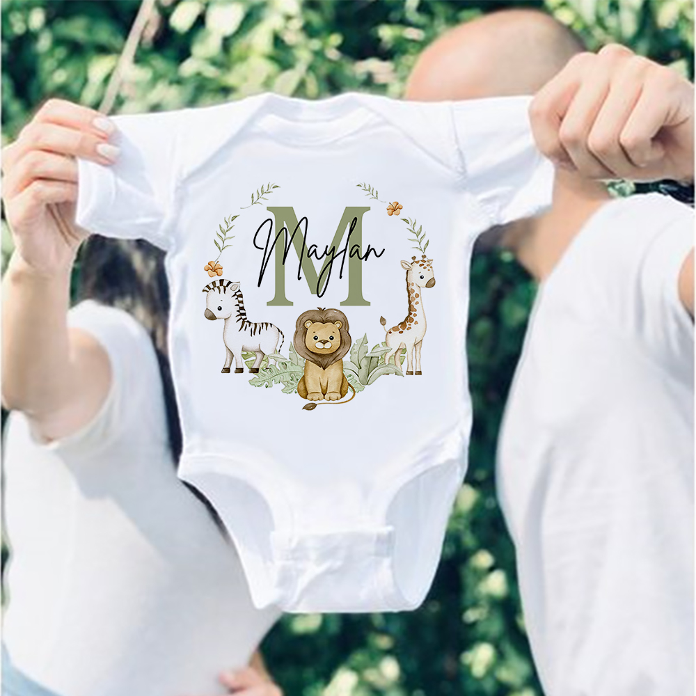 Baby Products Name - Персонализированный детский комбинезон с индивидуальным именем,