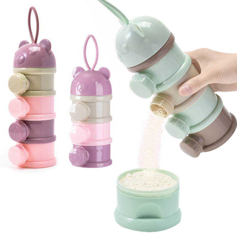 Baby Products Distributor - Три/четырехъярусный портативный контейнер для еды, порошок,