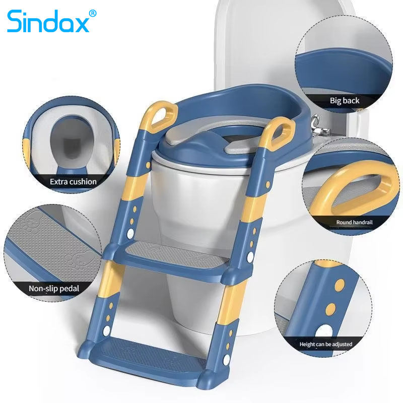 Toddler Potty Training Seat - Новый детский унитаз со ступенькой для