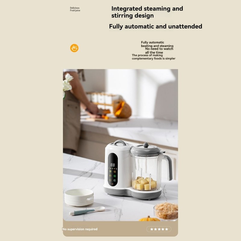 [НОВИНКА! N92R] Автоматический – обзор и цена Baby Food Maker Blender