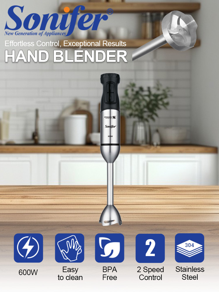 Погружной блендер Sonifer SF-8 – обзор и цена Baby Food Maker Blender