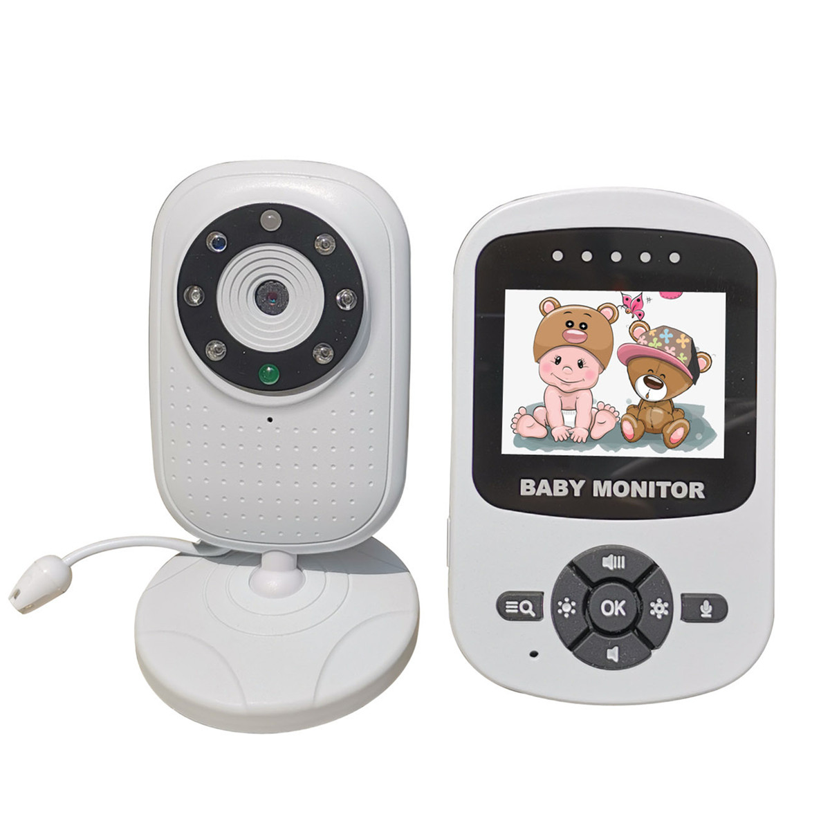 Видеоняня с 2,4-дюймовым TFT-э – обзор и цена Wireless Baby Monitor