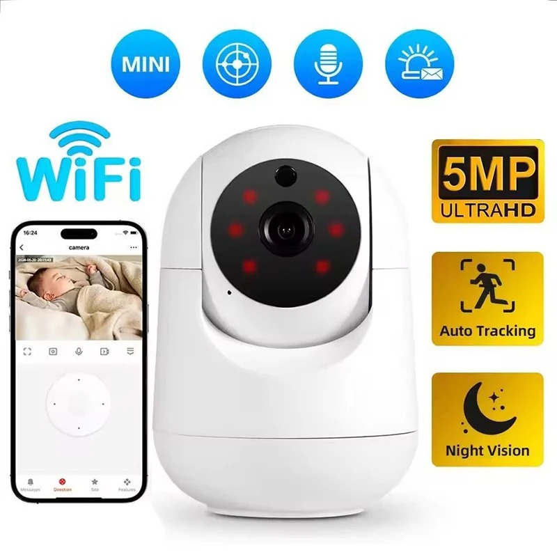 5-мегапиксельная WiFi-камера д – обзор и цена Wireless Baby Monitor