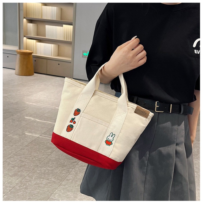Милая вышитая холщовая сумка K – обзор и цена Baby Products Keeping Bag